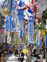 Tanabata festival in Sendai