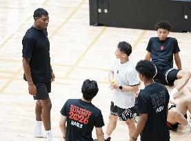 Basketball: Hachimura hosts young talent development project