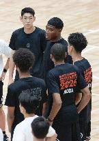 Basketball: Hachimura hosts young talent development project