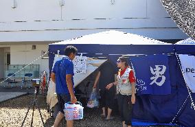 Aftermath of strong earthquake in Kumamoto