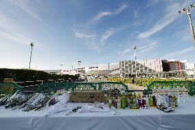 Aftermath of strong earthquake in Kumamoto