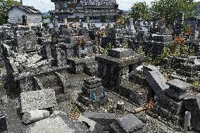 Aftermath of strong earthquake in Kumamoto