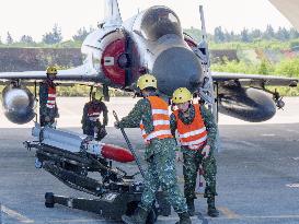 Scramble drill in Taiwan