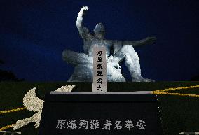 81st A-bomb anniversary in Nagasaki