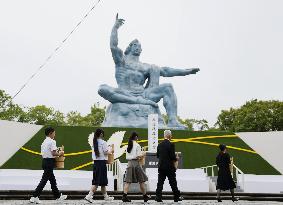 81st A-bomb anniversary in Nagasaki