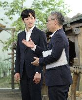Prince Hisahito visits history museum in Hiroshima Pref.
