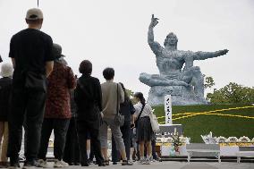 81st A-bomb anniversary in Nagasaki