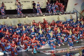 Yosakoi dance festival in western Japan