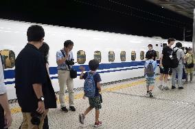 Night shinkansen launched