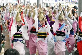 Awa dance festival in western Japan