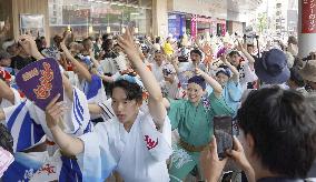 Awa dance festival in western Japan