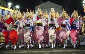 Awa dance festival in western Japan