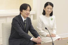 CORRECTED: Japan crown prince ahead of trip to Paraguay