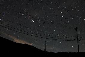 Perseid meteor shower