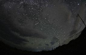 Perseid meteor shower