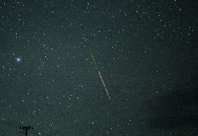 Perseid meteor shower