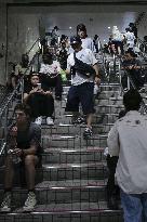 Air-raid drill in Taiwan