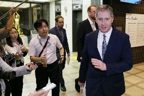Russian President Putin visits Etorofu Island