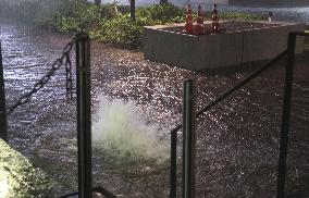 Torrential rain pounds eastern Japan
