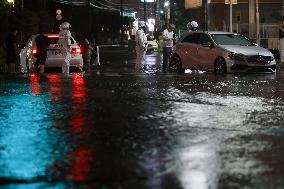 Torrential rain pounds eastern Japan