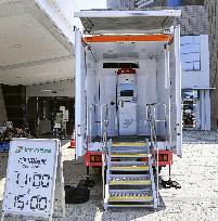 Aftermath of strong earthquake in Kumamoto
