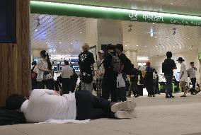 Aftermath of torrential rain in eastern Japan