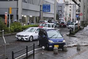 Aftermath of torrential rain in eastern Japan