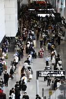 Aftermath of torrential rain in eastern Japan