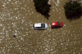 Aftermath of torrential rain in eastern Japan