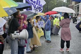 "Comfort women" protest in Manila