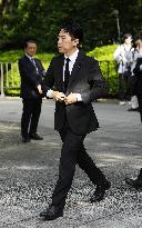 Yasukuni shrine on 81st anniv. of Japan's WWII surrender