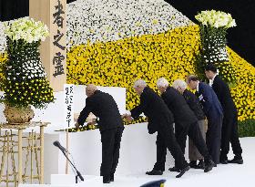 81st anniv. of Japan's WWII surrender