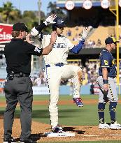 Baseball: Brewers vs. Dodgers
