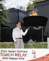 Asian Games torch-lighting ceremony