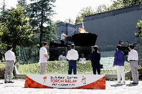 Asian Games torch-lighting ceremony