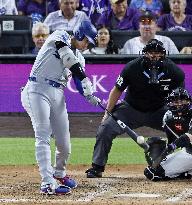Baseball: Dodgers vs. Rockies