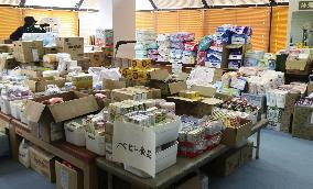 Aftermath of strong earthquake in Kumamoto