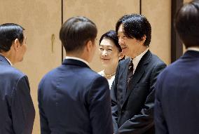 Crown prince, princess off to Paraguay