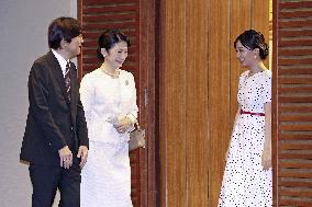 Crown prince, princess off to Paraguay