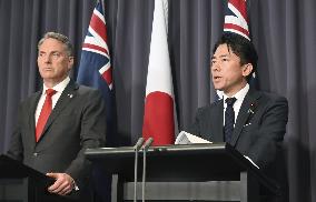 Japan-Australia defense talks in Canberra
