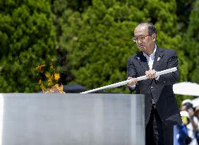 Asian Games: Torch-lighting ceremony