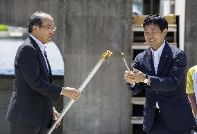 Asian Games: Torch-lighting ceremony