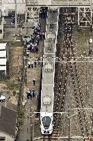 4 workers die after being hit by express train north of Tokyo