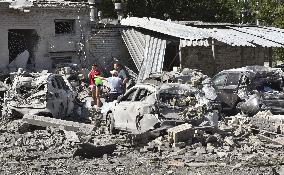 Russian attacks on Kyiv