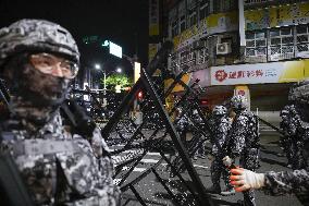 Military exercise in Taiwan