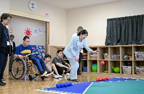 Princess Aiko in Shiga Pref.