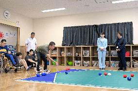 Princess Aiko in Shiga Pref.
