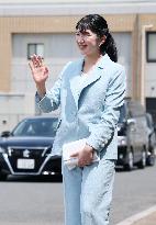 Princess Aiko in Shiga Pref.
