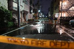 Strong earthquake hits Tokyo area