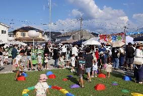 Summer festival in quake-hit Kumamoto Pref. city